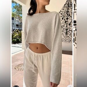 Brandy Melville cameron cropped sweater